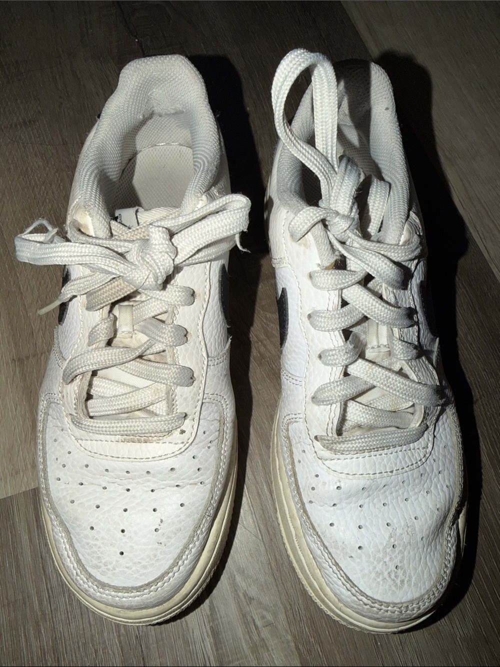 Classic White Leather Sneakers